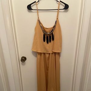 Goldfish high low dress